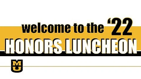 2022 Honors Luncheon