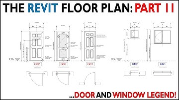 B2AFP Part 11: Door and Window Legend | REVIT TUTORIAL