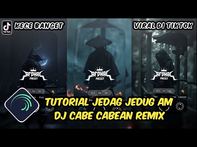 Tutorial Jedag Jedug Alight Motion DJ Cabe Cabean class=