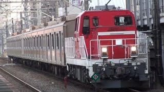 東急5080系（5185F）甲種輸送 相模原駅通過