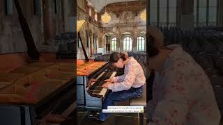 4 hours till Dresden recital at the Palace - Schumann Sonata No.2 #pianomusic  #classicalmusic