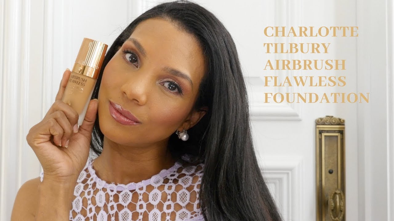 CHARLOTTE TILBURY AIRBRUSH FLAWLESS FOUNDATION WEAR & TEST | MakeupLover