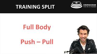 Workout of the Week 3 : 4-Day Maximum Strength Training Program