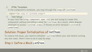 Resolving the Cannot read property of undefined Error in Angular 10 Tests