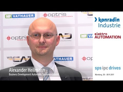 SPS IPC Drives 2017   Alexander Heilmann, Stäubli