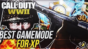 BEST GAME MODES TO LEVEL UP FASTER IN COD WW2! Best Game Modes FOR XP!