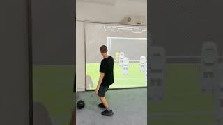 just another day of #interactive #soccer #training 👏😱⚽️