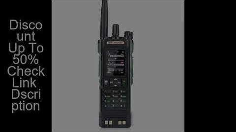 Baofeng DM-32 GPS DMR DIgital APRS Walkie Talkie AES256 Encryption 8W Air Band FM 2M 70CM GMRS Dual