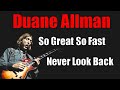 Capture de la vidéo Duane Allman  *His Slide Guitar Secret* And A Look Back On His Life (Mini Doc)
