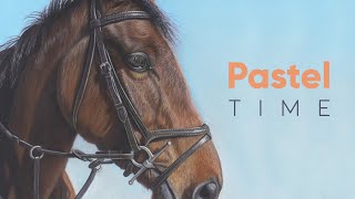 Horse in Soft Pastel - Timelapse screenshot 4