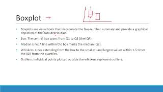 10. Data Mining - Measures of dispersion of Data
