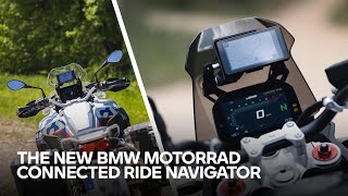 The new BMW Motorrad ConnectedRide Navigator