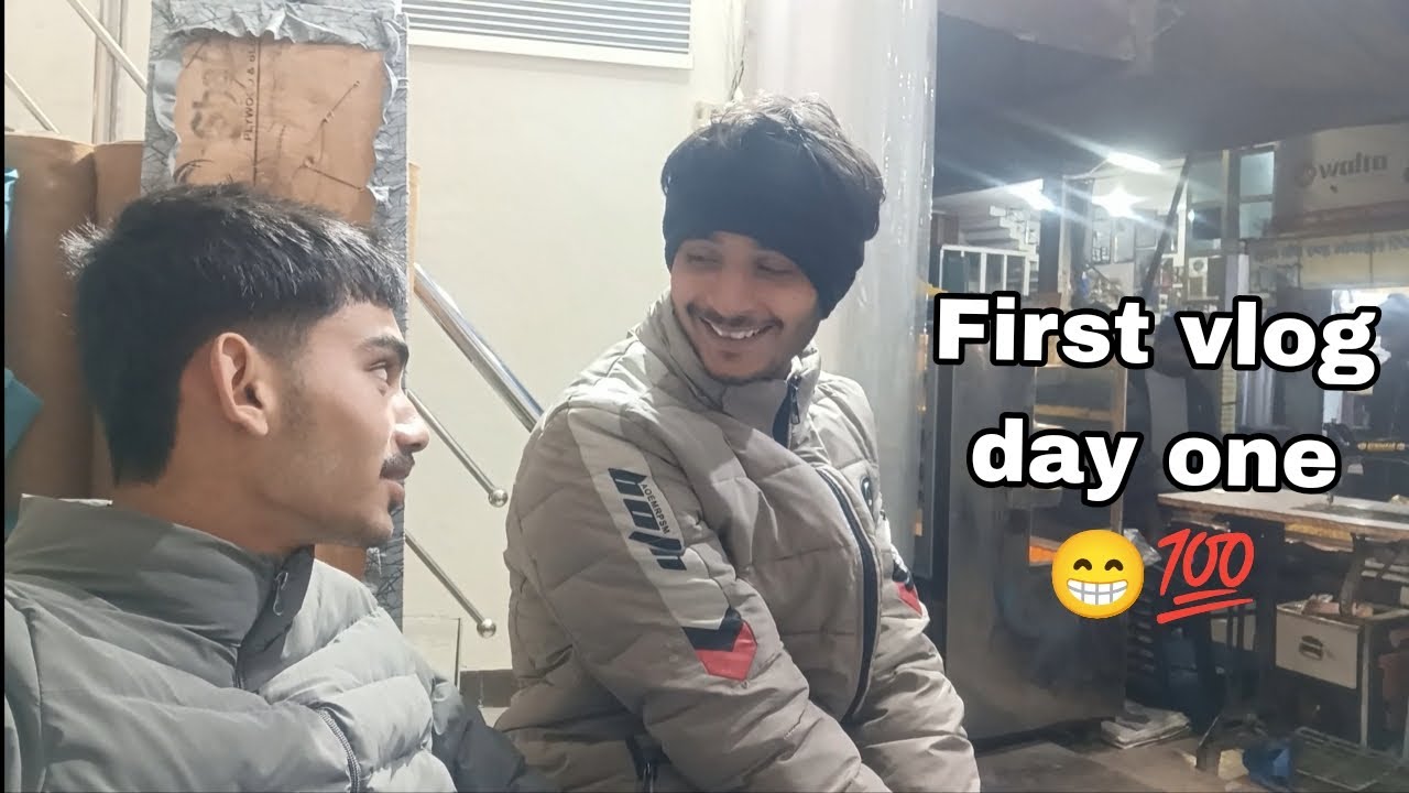 Day 1 | First Vlog | New Journey Begins / SUBSCRIBE 😁💯