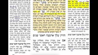 דף יומי מסכת ראש השנה דף כב Daf yomi Rosh hashana daf 22 לע״נ אלהו אמזלג בן חנה