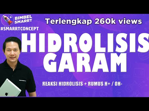 animasi hidrolisis garam