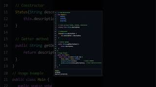 What is Enum in Java 🔥 | Java Interview Question | Explained in 20 Seconds