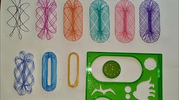 How many rotations did the one circle ruler Spirograph make it total ?? 