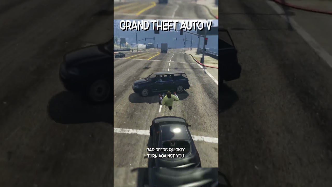 Grand Theft Auto V bad deeds quickly turn against you 