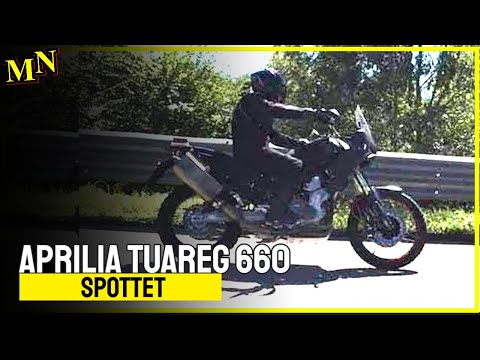 Aprilia Tuareg 660 Pre-Series Version Spotted | MOTORCYCLES.NEWS