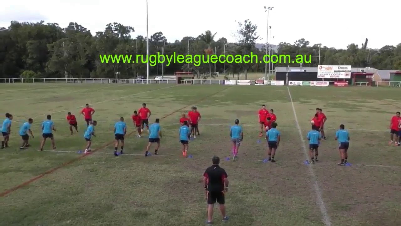 Ruck Control Rugby League Effort 2 Ruck Control Practice COACH - YouTube