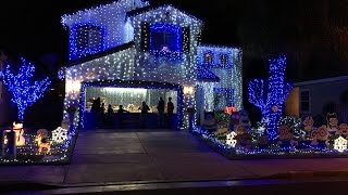 Amazing Christmas House With Minions and Disney Village