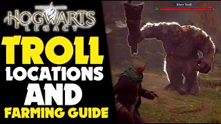 TROLL LOCATION GUIDE - How to FARM TROLLS | Hogwarts Legacy Gameplay PS5 #Hogwarts