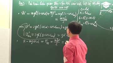 VẬT LÍ 12_CHỦ ĐỀ 3_ CON LẮC ĐƠN.04. Vận tốc, lực căng, gia tốc của vật