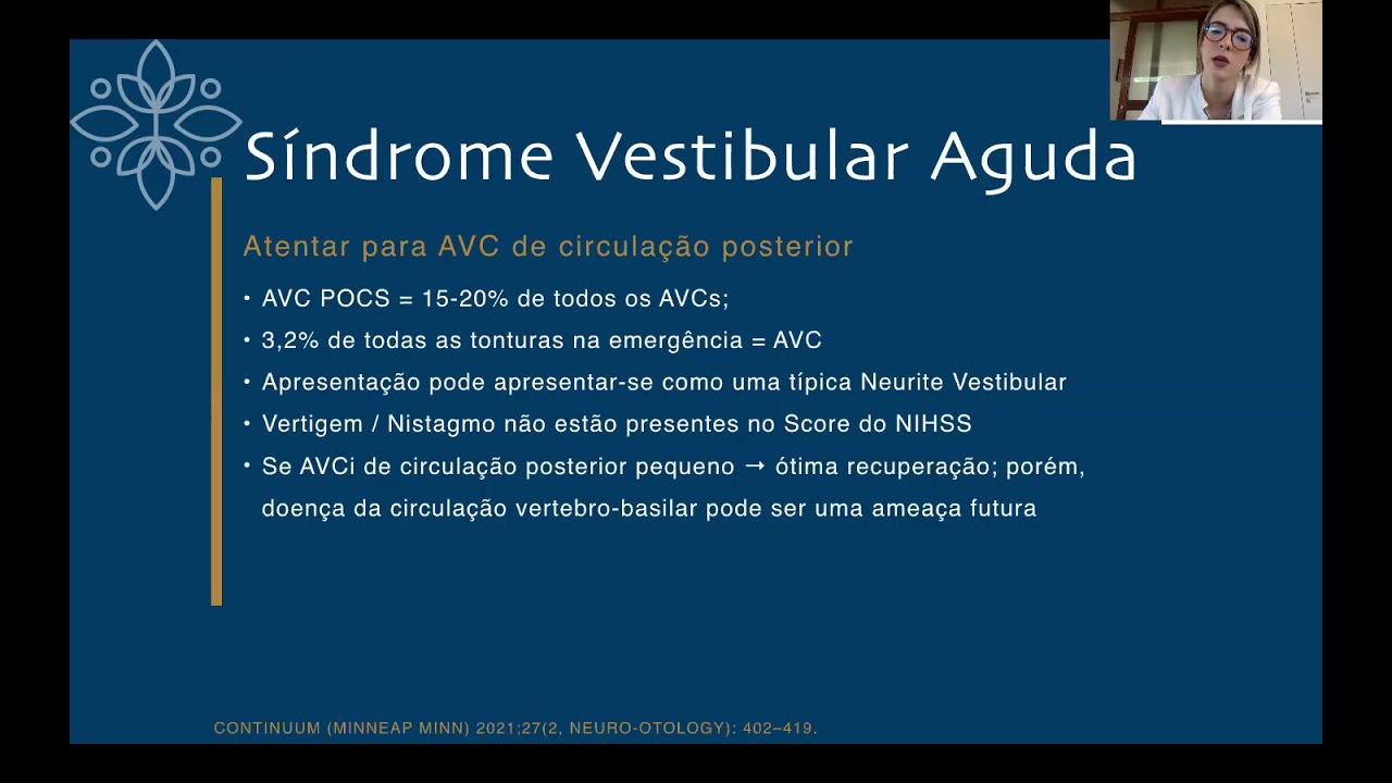 Aula: Tontura na Emergência