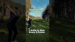 Stop Missing Putts! 3 Drills to Sink Every 5-Footer #golf #golfswing #golftips