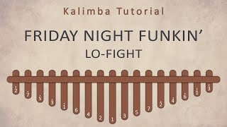 Friday Night Funkin - Lo-Fight | Kalimba Academy Tutorials @KalimbaAcademy