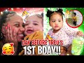 THE DAY BEFORE TREU&#39;S FIRST BIRTHDAY 💕🎂  VLOGMAS DAY 7 🎄👀