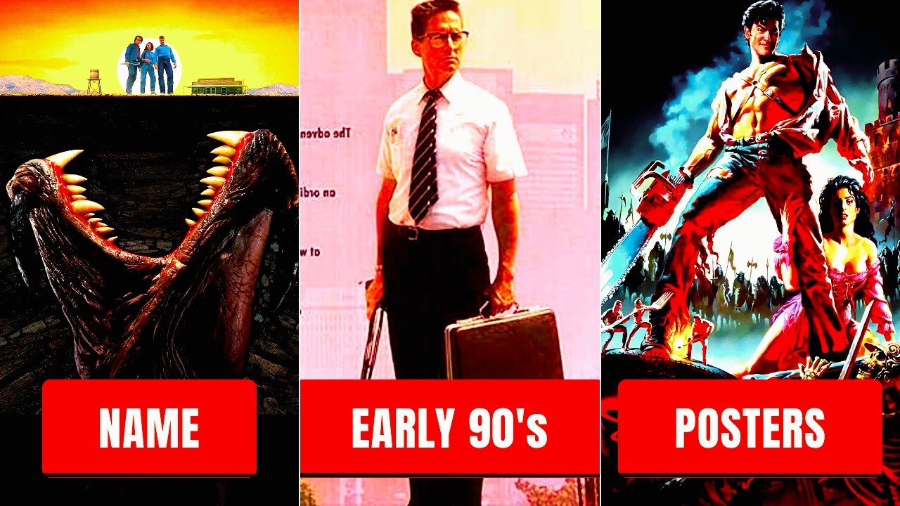 GUESS 100 Movies From The POSTER! 🎬 1990–1994: Five Unforgettable Years