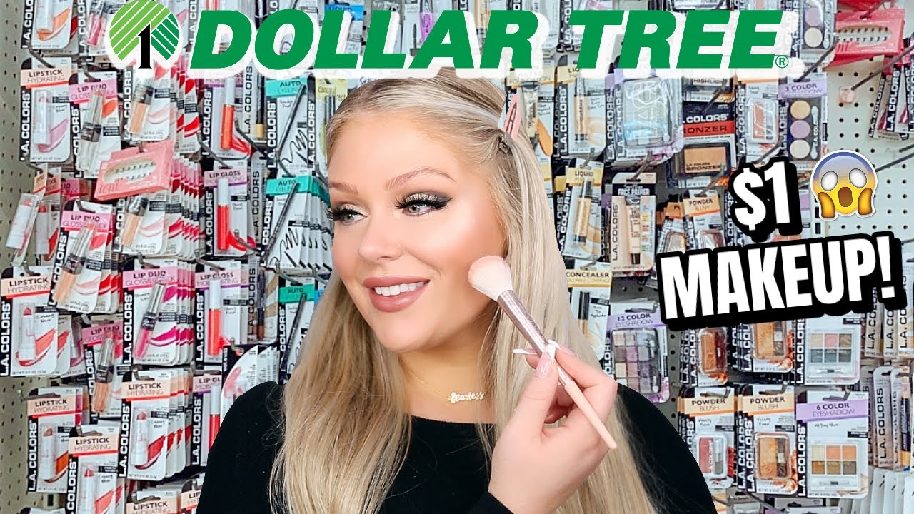 Full Face Of Dollar Tree Makeup 1