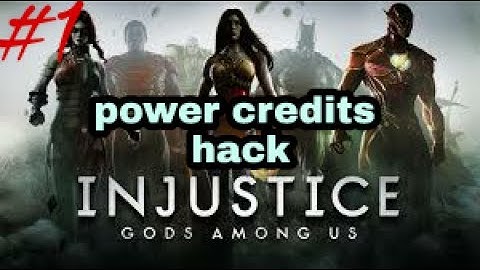 INJUSTİCE power credits hack gguardian (root)