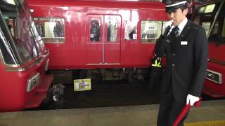 【SR8両(4+4)回送!連結から発車まで‼】名鉄5700系5703F+5300系5304F 金山