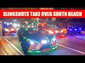 Slingshots Take Over South Beach | 2022 Miami Polaris Slingshot Ride