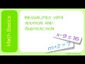 Solving Inequalities Quiz