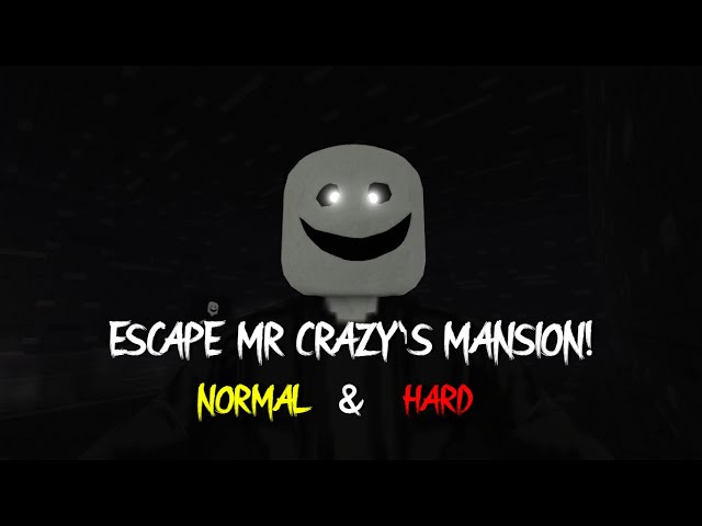 SENHOR ROSTO FELIZ  Roblox - Escape Mr Crazy's Mansion 