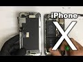 How To Replace iPhone X LCD Glass Screen | LCD Replacement