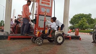 Mini Eicher tractor Komal Kumar |पेट्रोल हुआ महंगा 100 ₹ लीटर | mini Eicher tractor Komal Atul