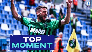 Berardi strikes a stunner with his weaker foot | Top Moment | Sassuolo-Bologna | Serie A 2022\/23