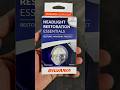 Kit restaurador y protector para faros de autos de la línea Sylvania de la marca Osram. ​⁠@osram