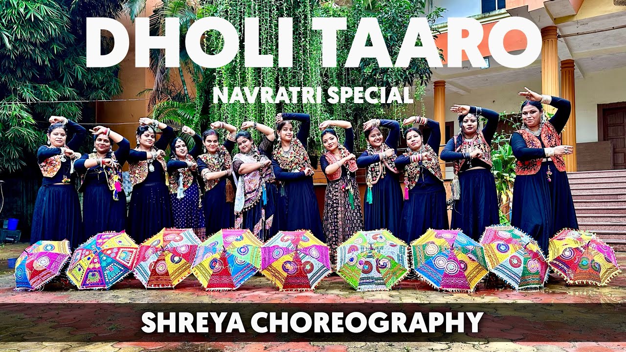 Dholi Taaro Dhol Baaje | Garba Dance | Navratri Special 2025 | Shreya Choreography |Garba Easy Steps