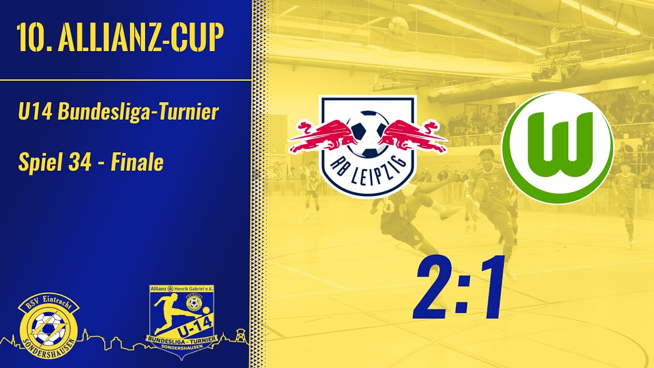 10. Allianzcup 03.02.24 | Spiel 34 | RB Leipzig - VfL Wolfsburg 2:1 | Finale
