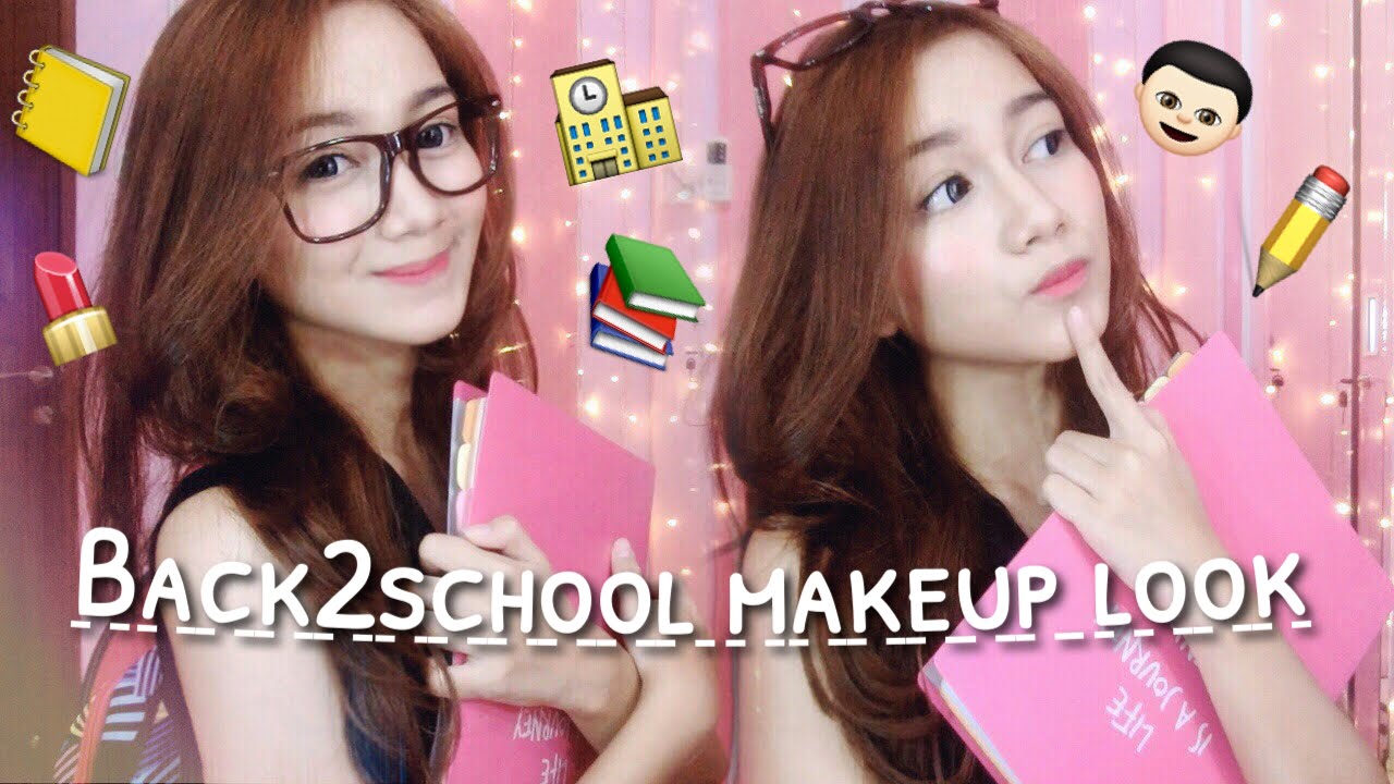 Quick Easy Back To School MakeUp Look YouTube