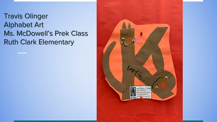 Ruth Clark Ms  McDowells Prek Class Art Show