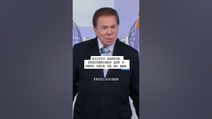 Olha só a cara que Silvio Santos fez ao saber que Tiago Abravanel entrou no BBB22