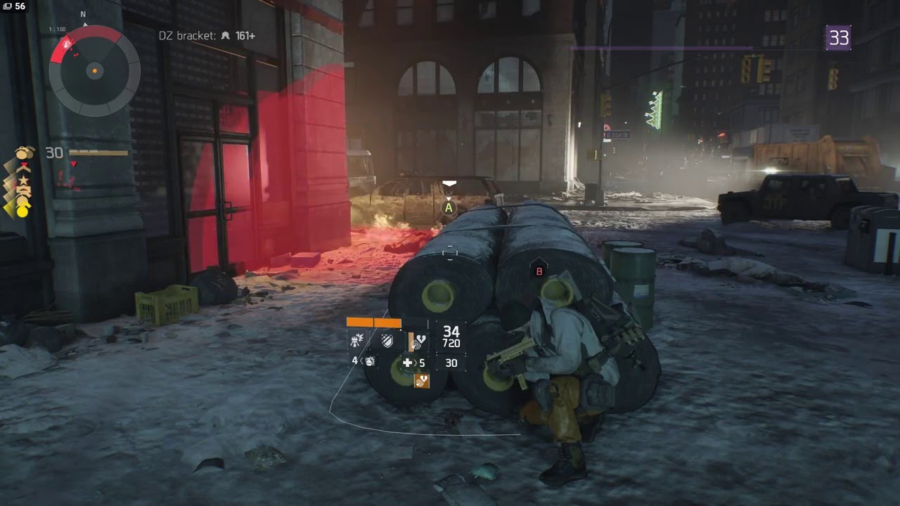 Tom Clancy's The Division - Insane incendiary grenades in DZ01