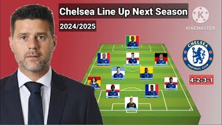 Chelsea Potential Line Up Next Season ~ With Leroy Sane