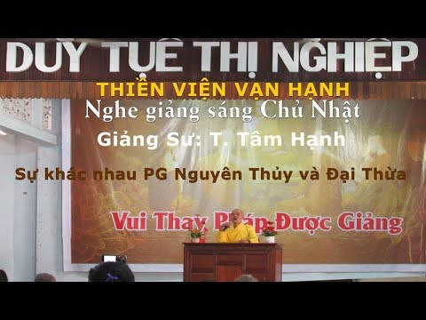 Video: Sự khác biệt giữa Phật giáo Nguyên thủy và Đại thừa là gì?